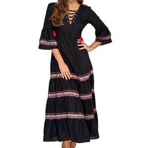 NEW JETS BY JESSIKA ALLEN sensory maxi dress in arabian spice